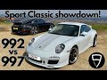 Porsche 911 sport classic 997 vs 992