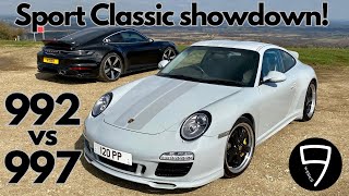 Porsche 911 Sport Classic: 997 vs 992