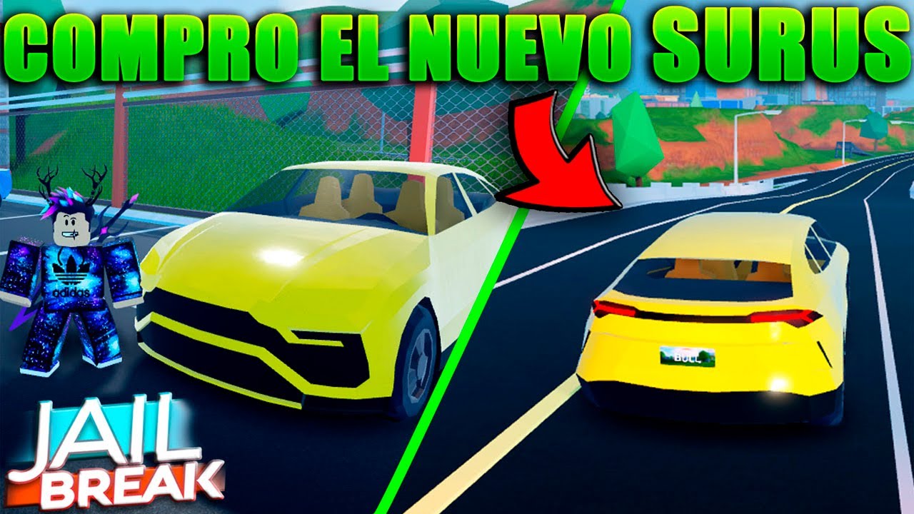 😱!!COMPRO EL NUEVO AUTO DE JAILBREAK¡¡😱 *SURUS*... ROBLOX ...