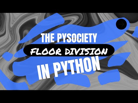 Less Than 2 Minutes - Floor Division (Beginner Python) Ep. 8