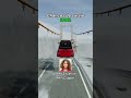 Quelle voiture de ces youtubeuses réussira à passer ce pont cassé en 2 ? #beamngdrive #automobile
