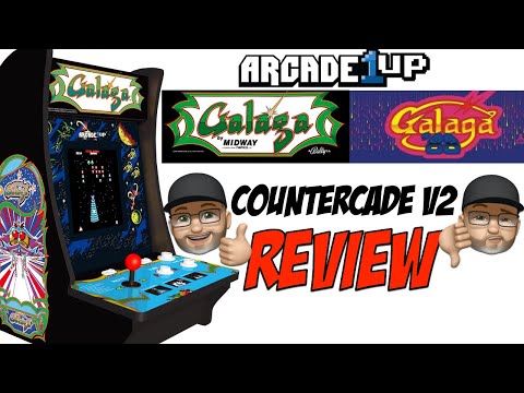 Review: Arcade 1Up Galaga / Galaga 88 Countercade V2 from moxxi