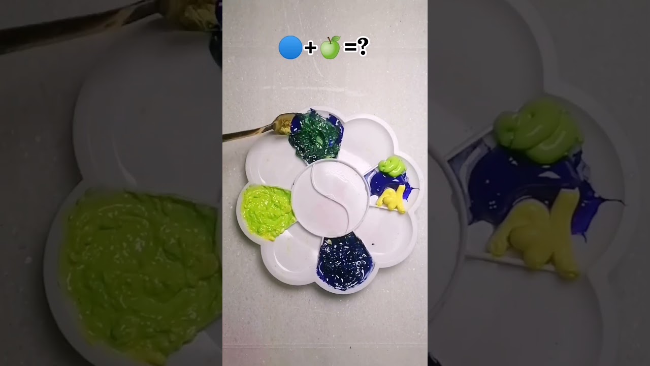 Mesmerizing Acrylic Paint Color Mixing!