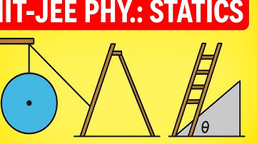 🎯 Advanced Statics Problems for JEE & NEET | Tension, Friction, Stability 🔧📘🚀📘