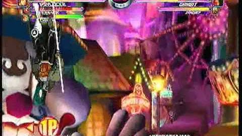 MvC2 Online (360): Brett (Cha/Spid/Psy) vs Josh 360 (Gui/Gam/Gief) 21 .:7.28.10:.