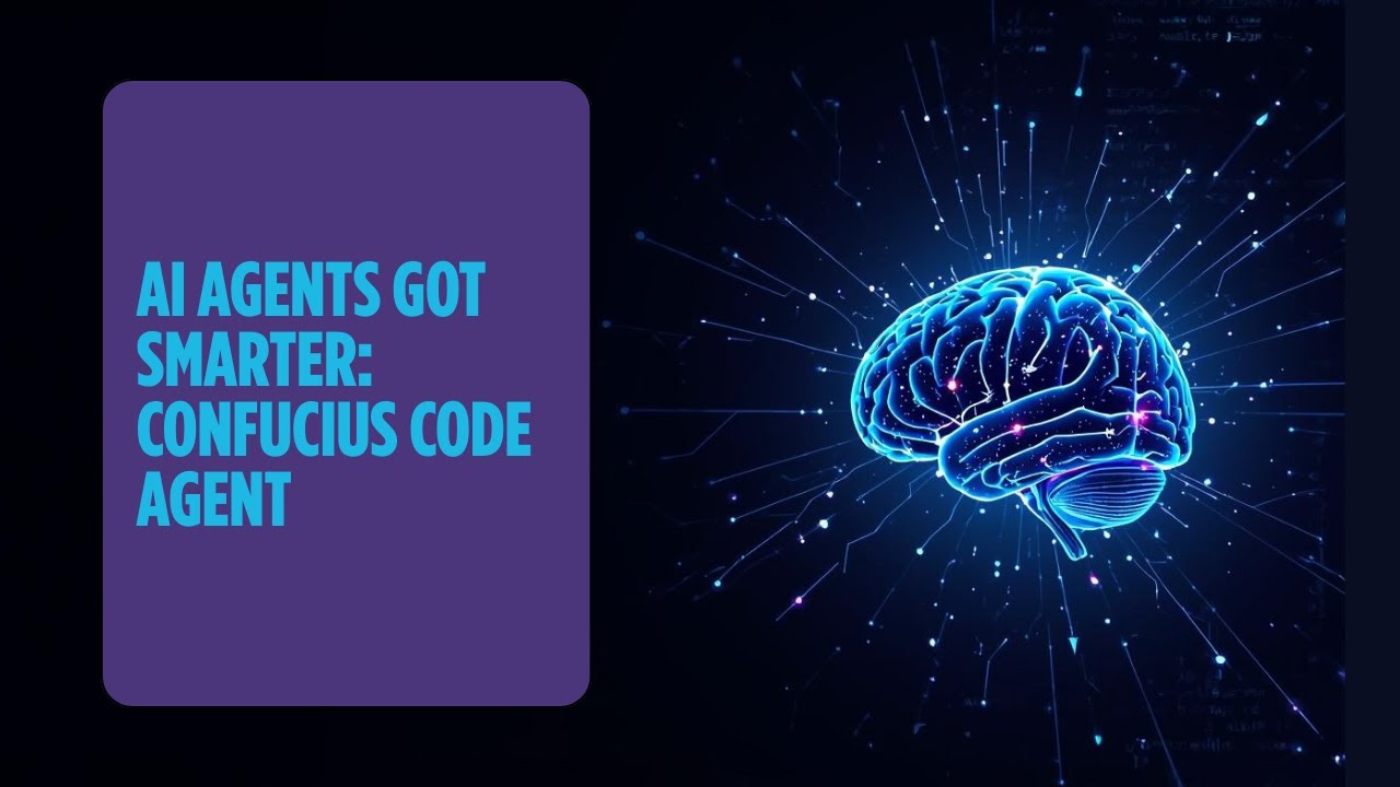 This New AI Agent Architecture Outperforms Bigger Models | Confucius Code Agent Explained