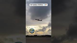 SriLankan Airlines Beautiful Takeoff at evening ! ✈️🇱🇰 | #shorts