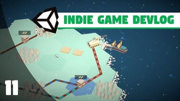 Indie Game Devlog #11 | ROADS & CONNECTIONS - MINI COUNTRIES | Unity 3D