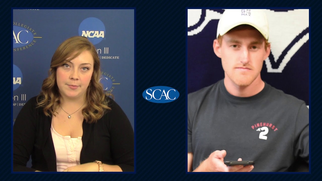 Robby Evans, University of Dallas, Men's Golfer of the Week