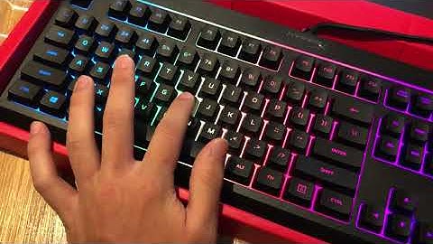 HyperX Alloy Core RGB - Unboxing (no talking)