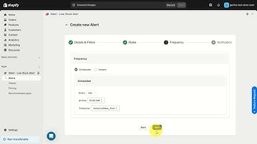 How do I set up an alert for a specific location? | iAlert - Low Stock Alert | Shopify App