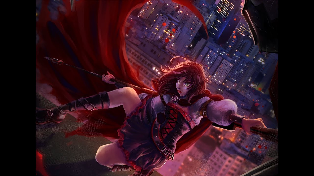 【Speedpaint】RWBY - Drawing a Ruby Rose Fanart! (ClipStudioPaint)