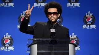 The Weeknd Super Bowl LV Press Conference