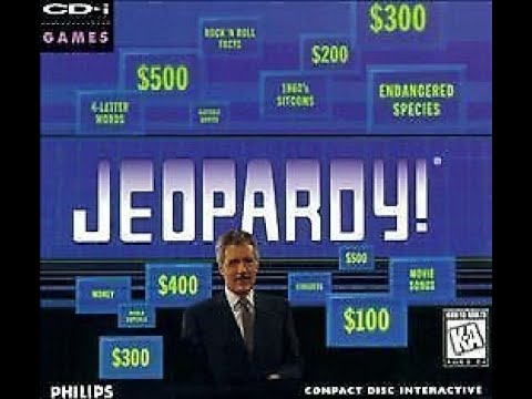 Philips CD I Jeopardy Solo Run Game 27 
