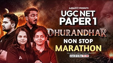 UGC NET Paper 1 Marathon Class | UGC NET Paper 1 All Units Dhurandhar | UGC NET Paper 1 Preparation