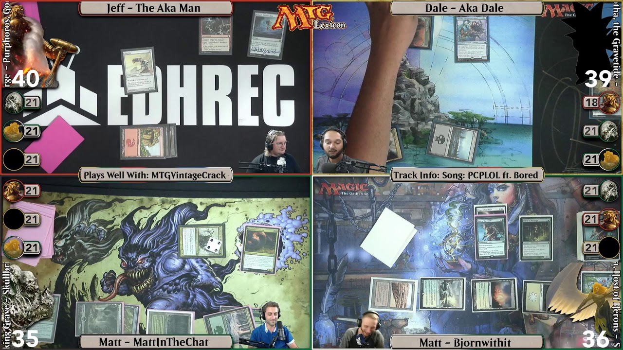 games people play Commander/EDH 4 Player - S3 Ep32.4 - Purphoros VS Muildrotha VS Sigarda VS Skullbriar