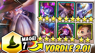 NEW "YORDLE" MAGE 3 STAR STRATEGY! (BROKEN) - Set 7 TFT Teamfight Tactics Best Comps Guide