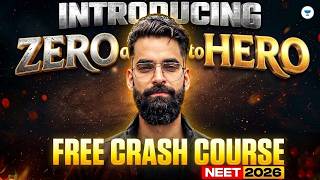 🔥LAUNCH & SCHEDULE | Crash Course for Complete Syllabus in 30 Days- NEET 2026 | Wassim bhat