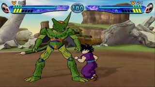 Budokai 3, BO5/7 : Cell (Tillgorn) vs Teen Gohan (Ayui)