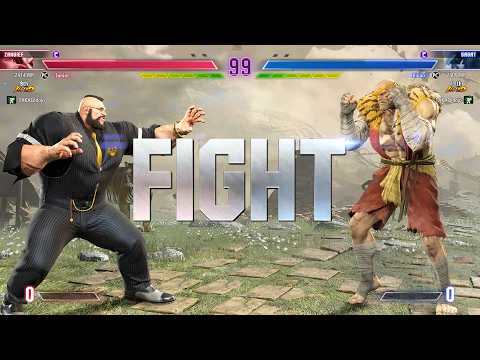 Street Fighter 6 🔥 JUNIOR (#1 Ranked Zangief) Vs HINAO (#3 Ranked Sagat)🔥SF6 High Level Matches!