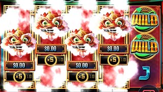 YEAR OF THE DRAGON KING LANDS 4 DRAGONS FOR A BIG WIN