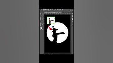 How To Do The Moon White Circle Effect (Tutorial) psd photo editing #photoshop #shorts