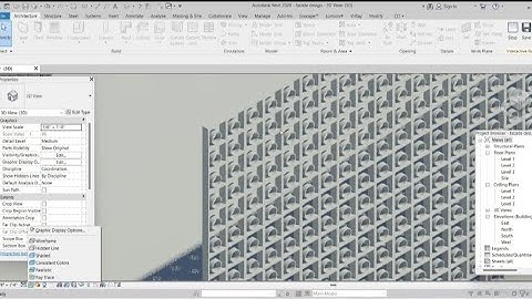 Revit tips: Create Random Panel Curtain Wall In Revit - Revit Tutorial