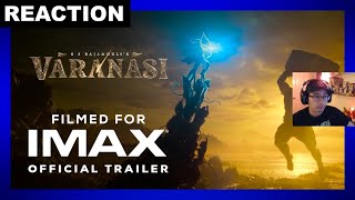 Reaction | S. S. Rajamoulis VARANASI to the WORLD - Mahesh Babu | Trailer | Filmed For IMAX®