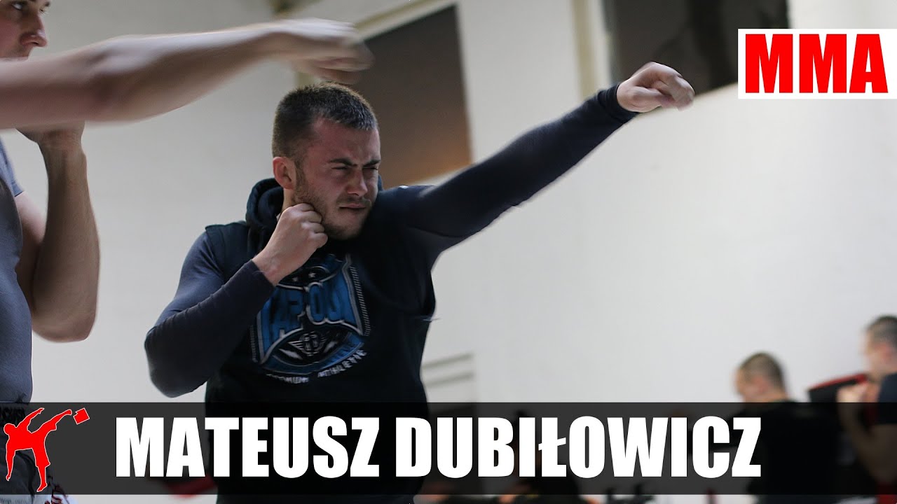 Mateusz Dubiłowicz na treningu w Rio Grappling Wrocław