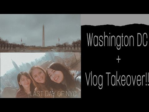 TRAVEL #4: QUICK TRIP TO WASHINGTON DC + VLOG TAKEOVER  | JETRINADC