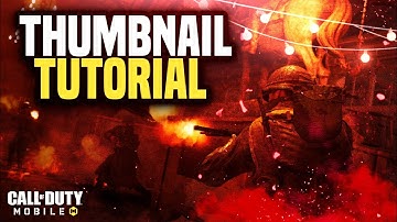 How To Make COD Thumbnail in Mobile | COD Mobile Thumbnail Tutorial 🔥