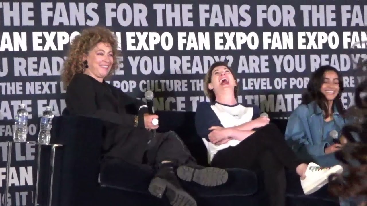 Fan Expo Dallas '24 Alex Kingston, Jodie Whittaker, & Mandip Gill