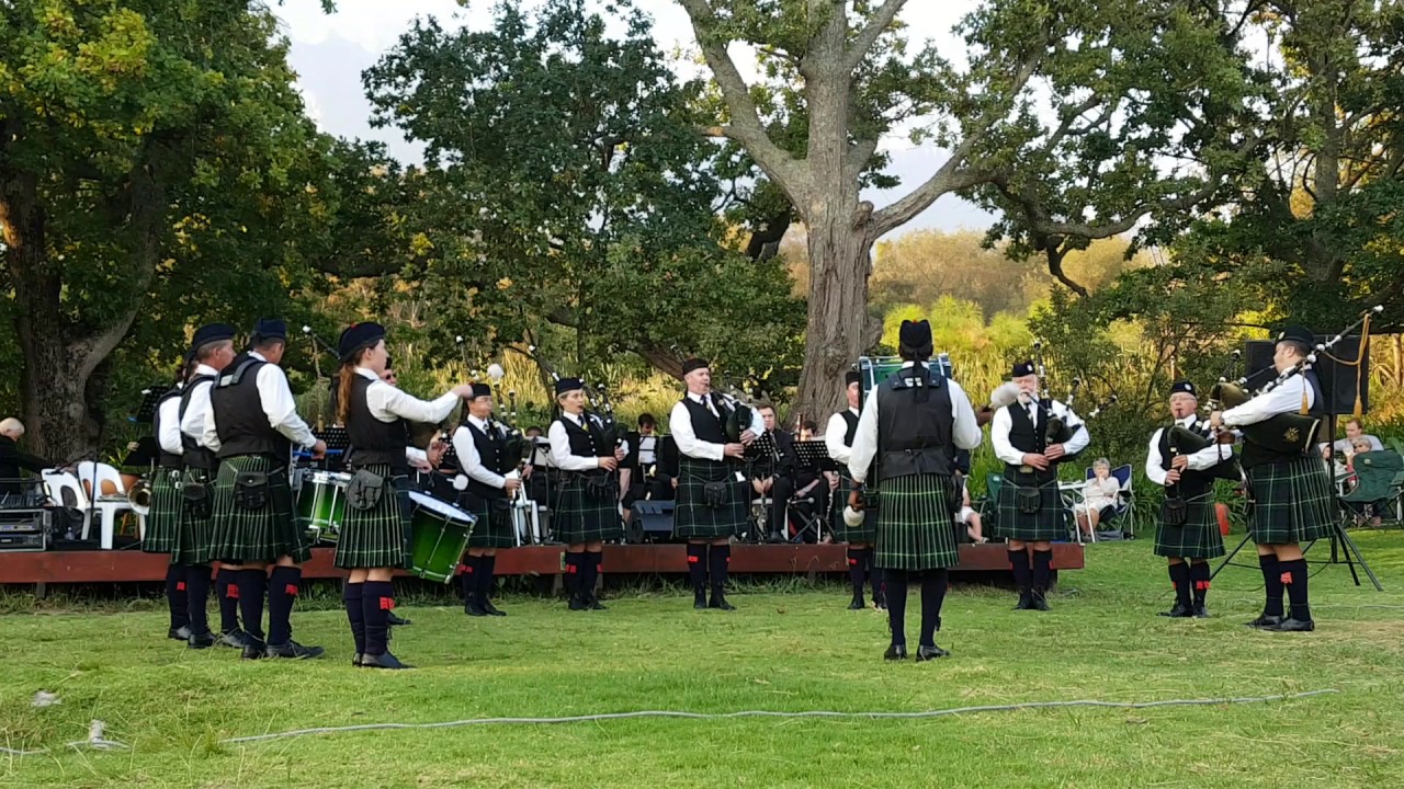 Cape Town Highlanders Drums and Pipes YouTube