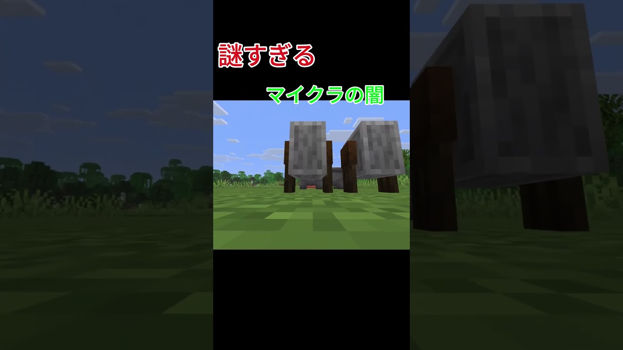 マイクラの謎【マインクラフト】