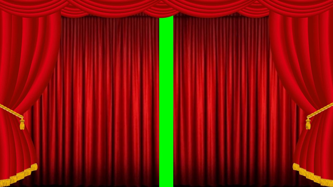 Curtain Green screen YouTube