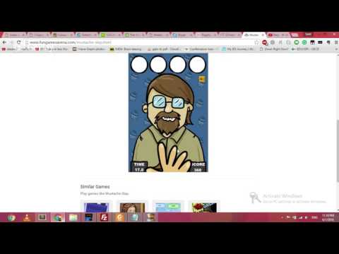 Mustache-Slap Hack Using Image Processing