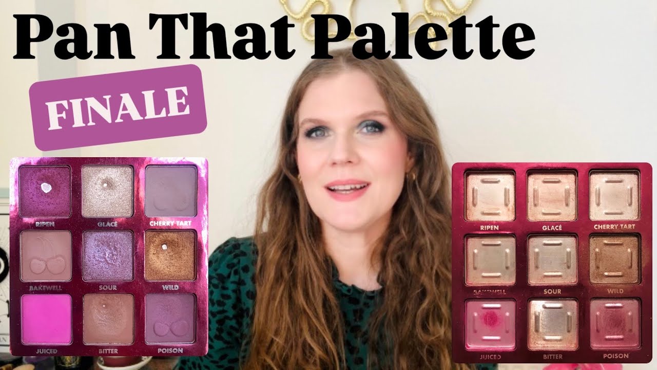 I Finished An Eyeshadow Palette! ✨💕 PTP & BYOP 2025 FINALE #panthatpalette