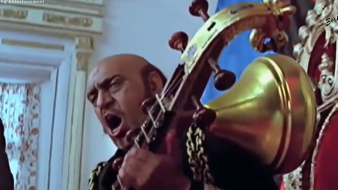 ALOO CHAAT FT ||Amrish puri FunnY DUBBING