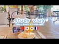 Learning 4 Languages in 90 Days 🇨🇳🇯🇵🇰🇷🇫🇷 | study vlog ♡ Day 9