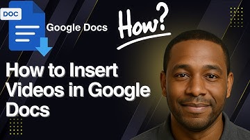 How to Insert Videos in Google Docs (2025) – Add Any Video File or YouTube Link