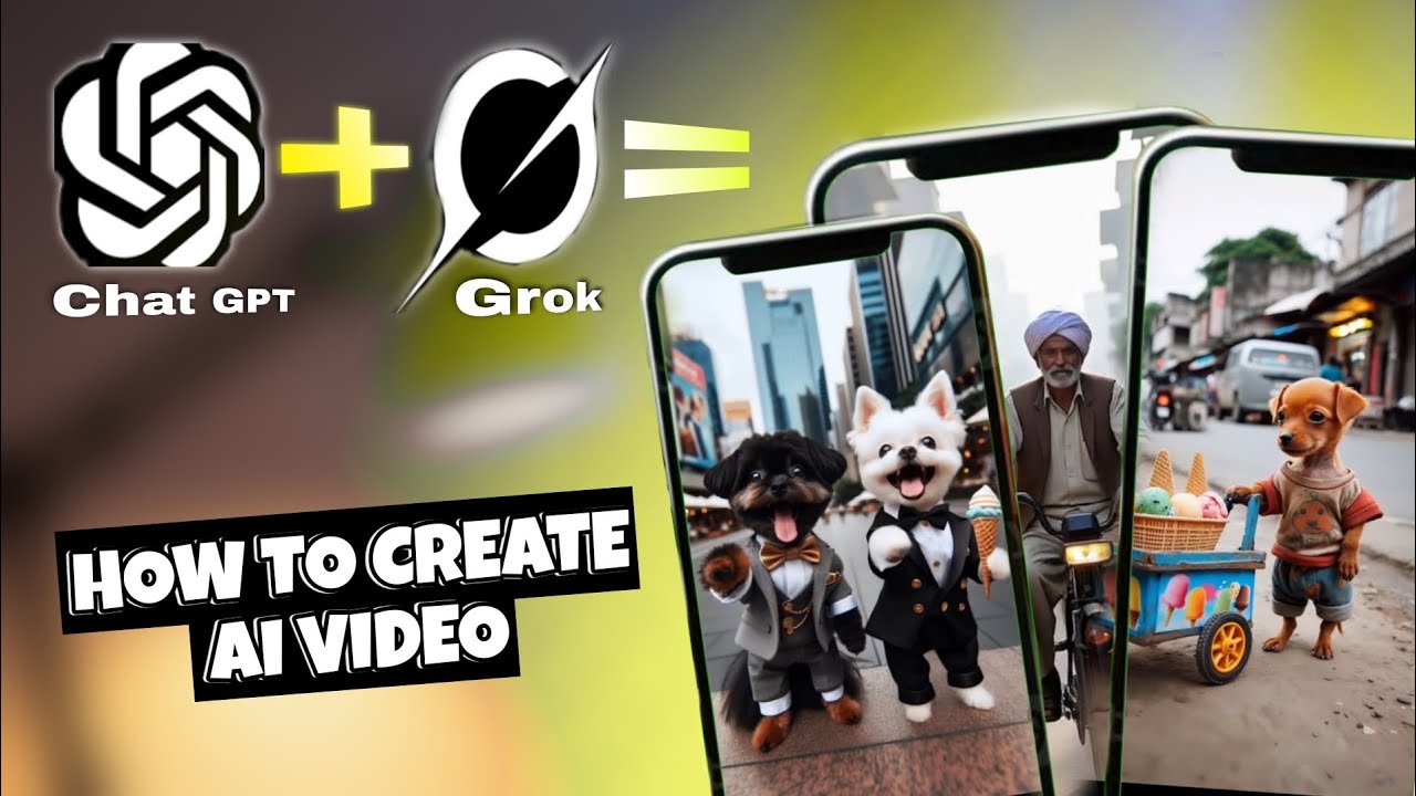 (English) HOW TO CREATE - [AI VIDEO] video making app - (1) chat GPT (2 ...