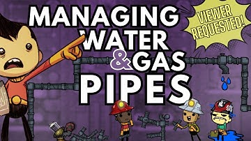 How to Manage your Water and Gas Pipes in Oxygen Not Included