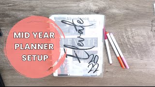 MIDYEAR PLANNER SETUP | Catch-All Planner Setup