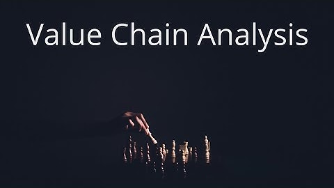 Value Chain Analysis | Strategic Management