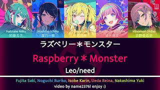 [GAME VER] Raspberry＊Monster || ラズベリー＊モンスター || L/n x Hatsune Miku [PJSK Lyrics]