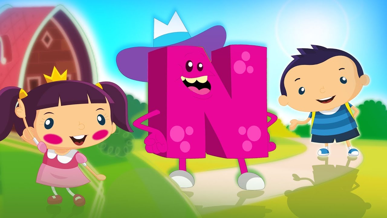 N for Noodle ABC Alphabet Learning Video For Babies Kids Children | ABC Monsters