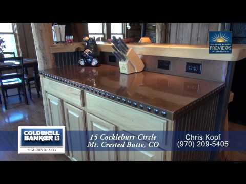 15 Cockleburr Circle, Mt. Crested Butte, CO home video tour