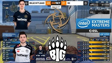 BIG vs Ninjas in Pyjamas - NUKE MAP2 - IEM Beijing 2020