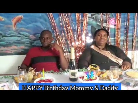 I TOOK MY MOM AND DAD OUT TO EAT FOR THEIR BIRTHDAYS