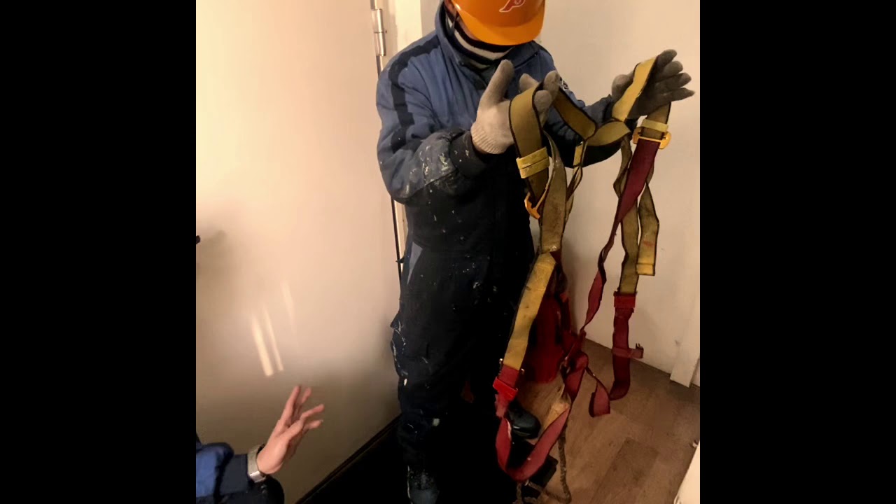 Proper wearing of safety harness YouTube